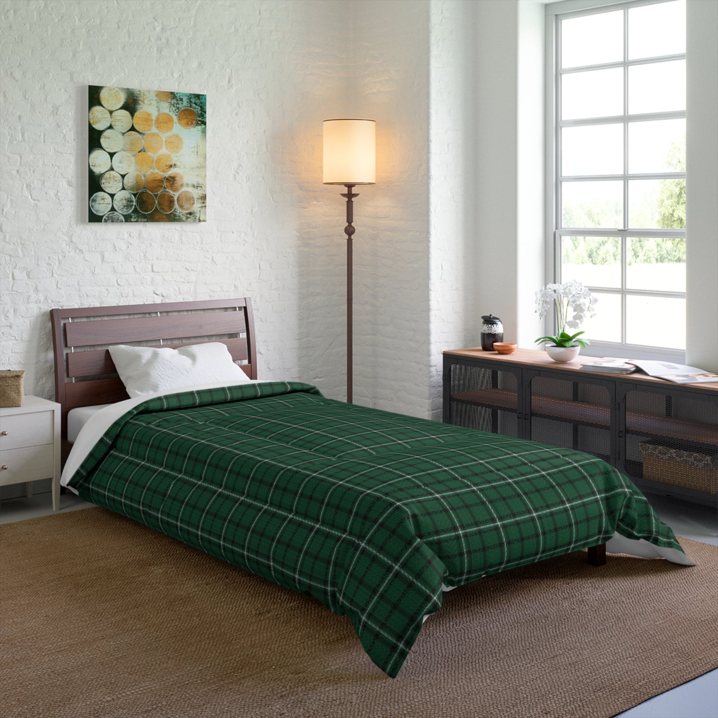 2A Plaid Comforter