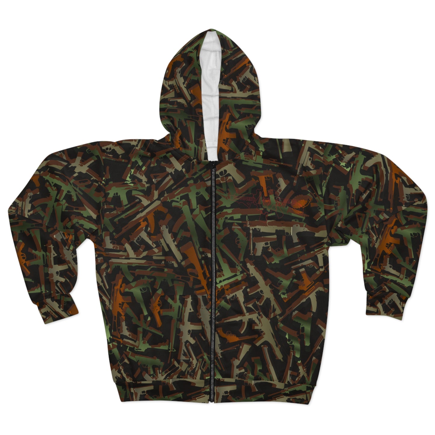 GUGmo Camo Zip Hoodie