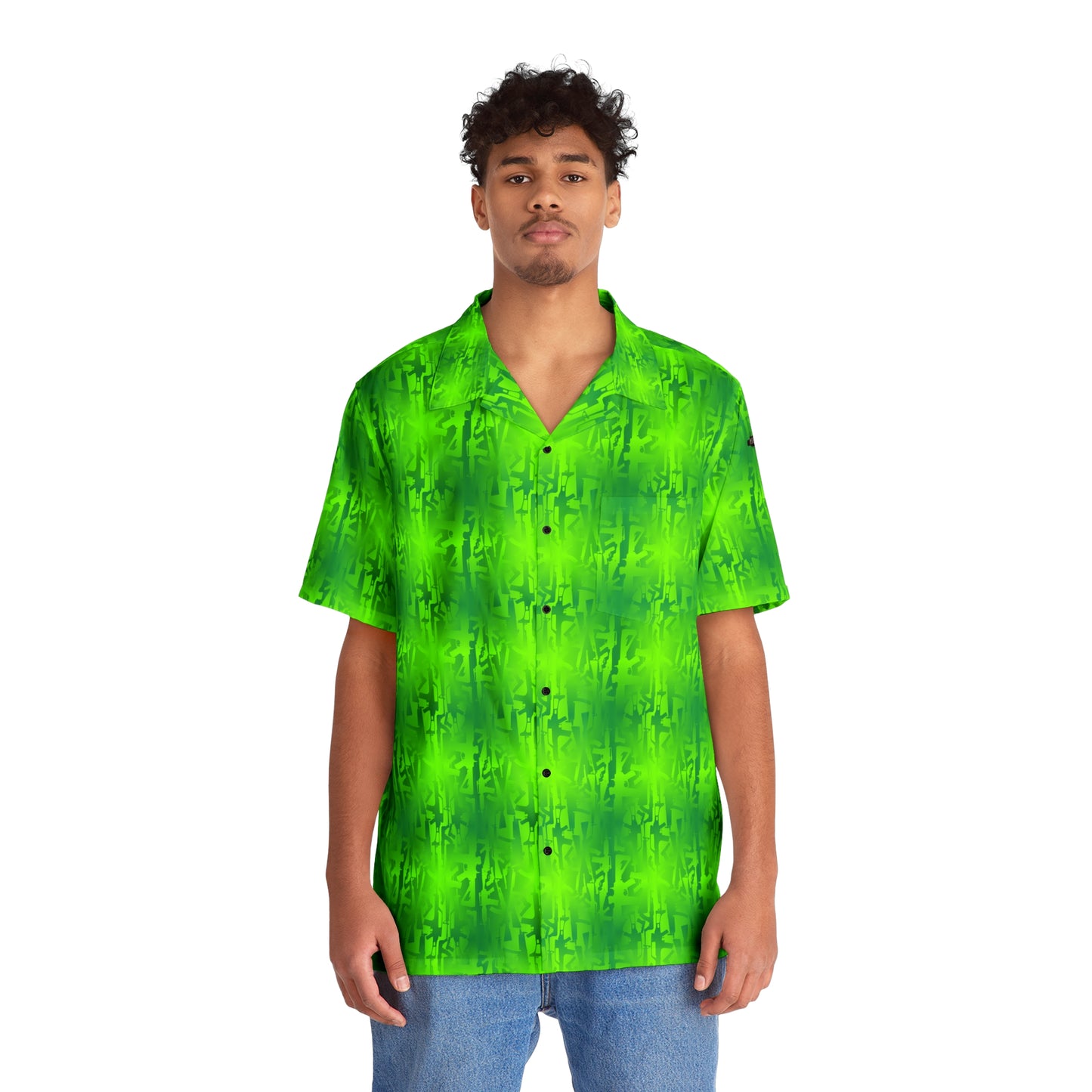 Leprochaun Gunrise Men's Hawaiian Shirt