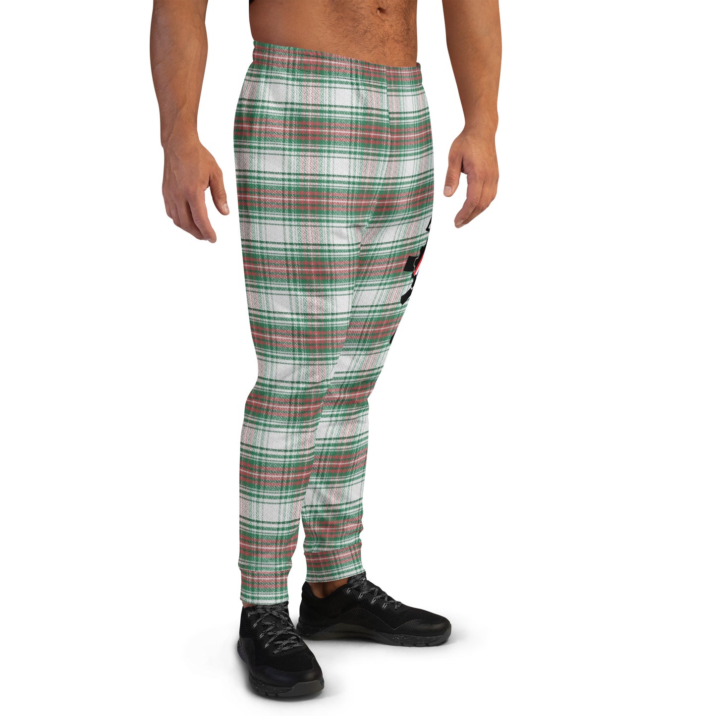 FUCK JOE BIDEN Christmas plaid Men's Joggers