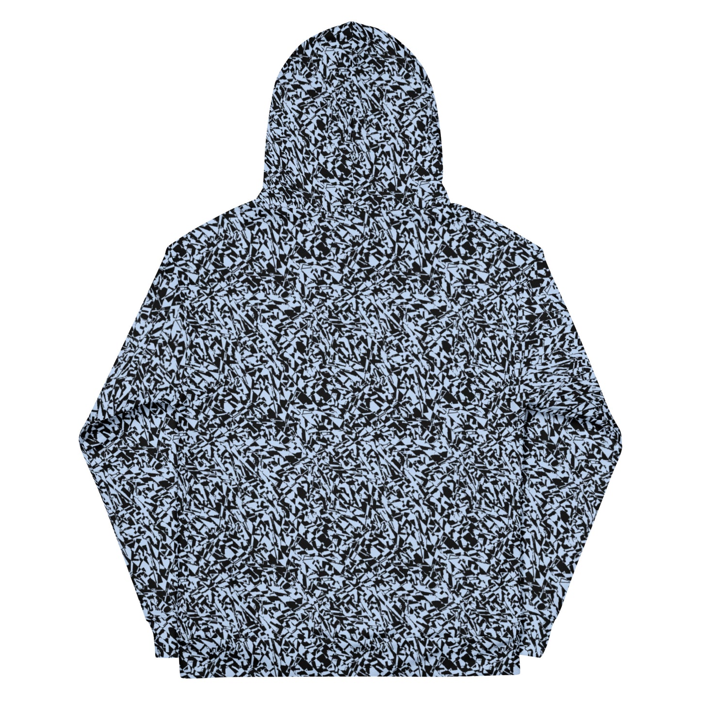 GUGstatic Hoodie (Black and hawkes blue)