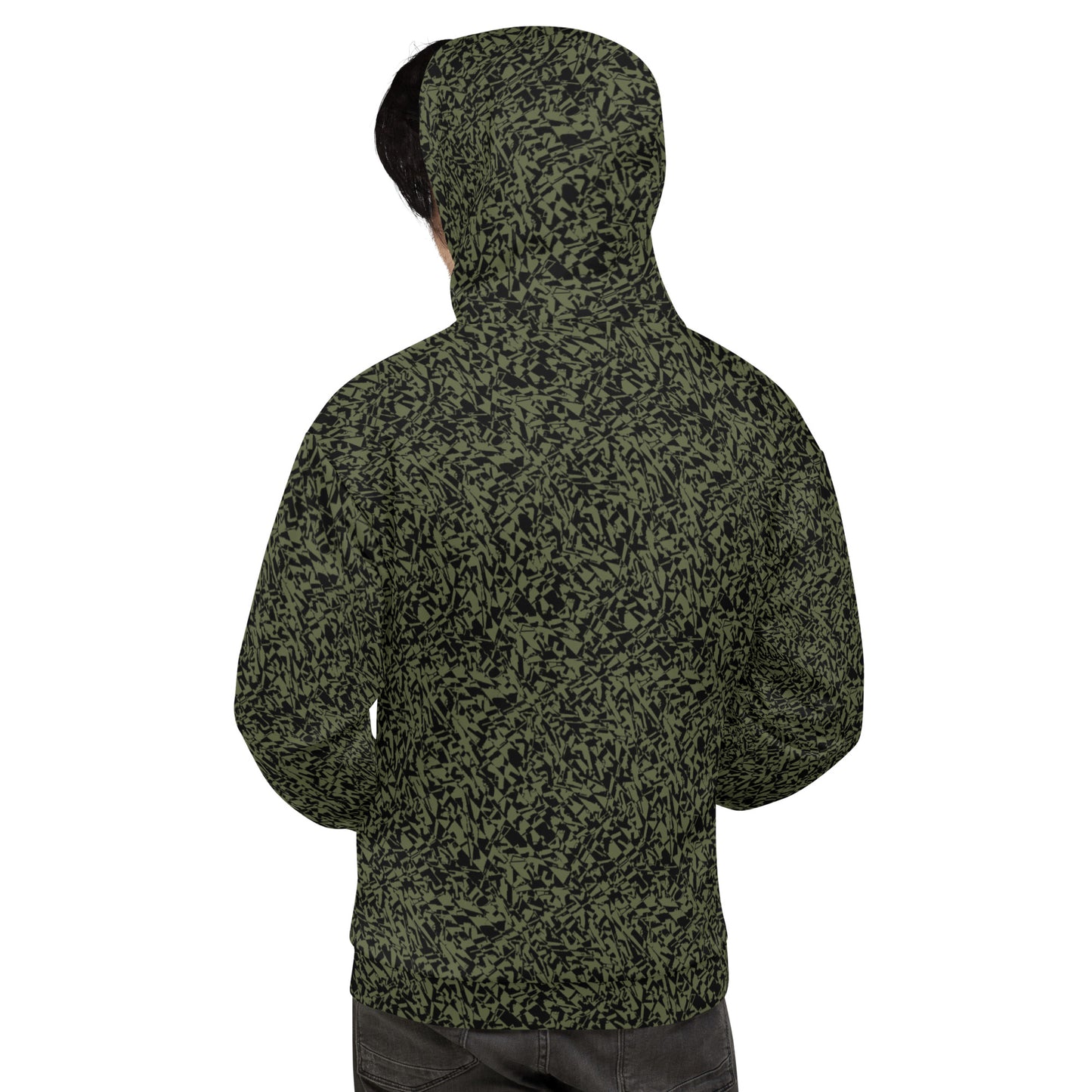 GUGstatic Hoodie (Black and Saratoga Green)