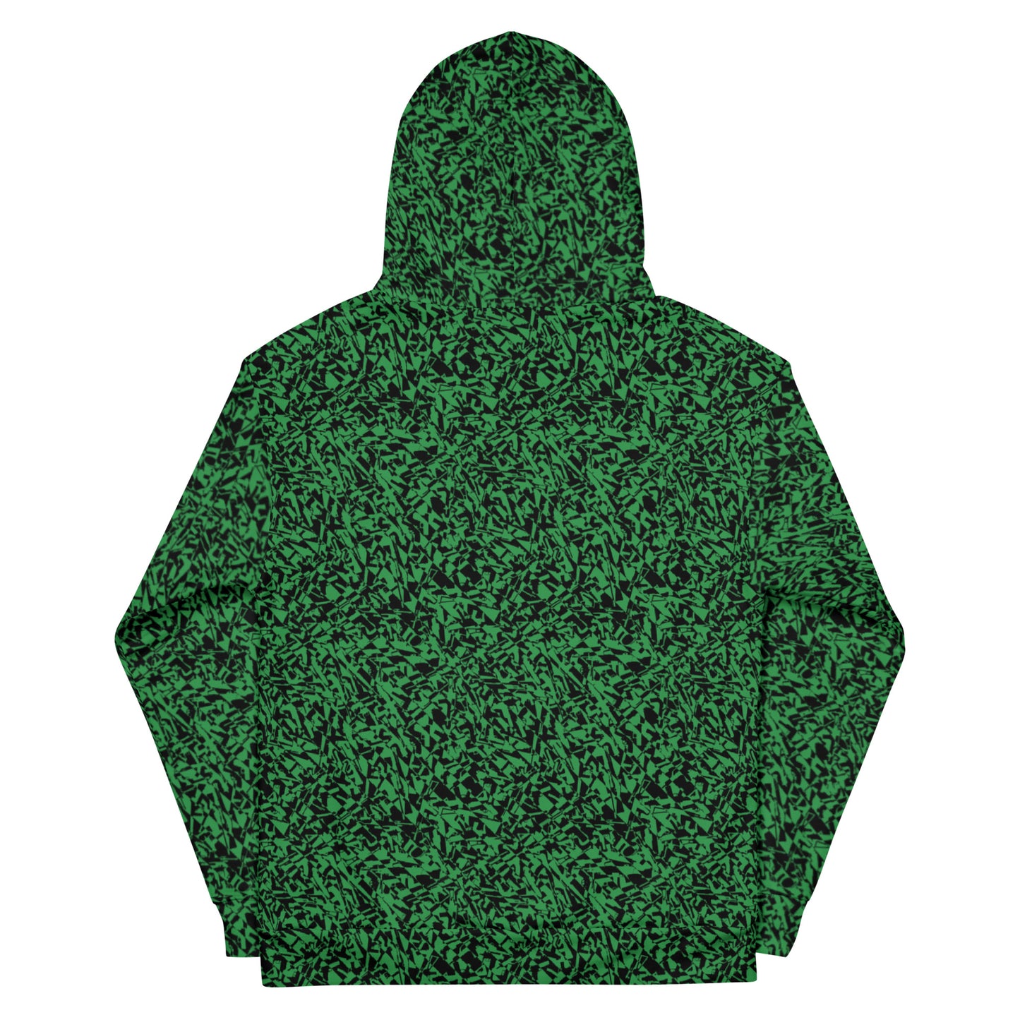 GUGstatic Hoodie (Black and Sea Green)