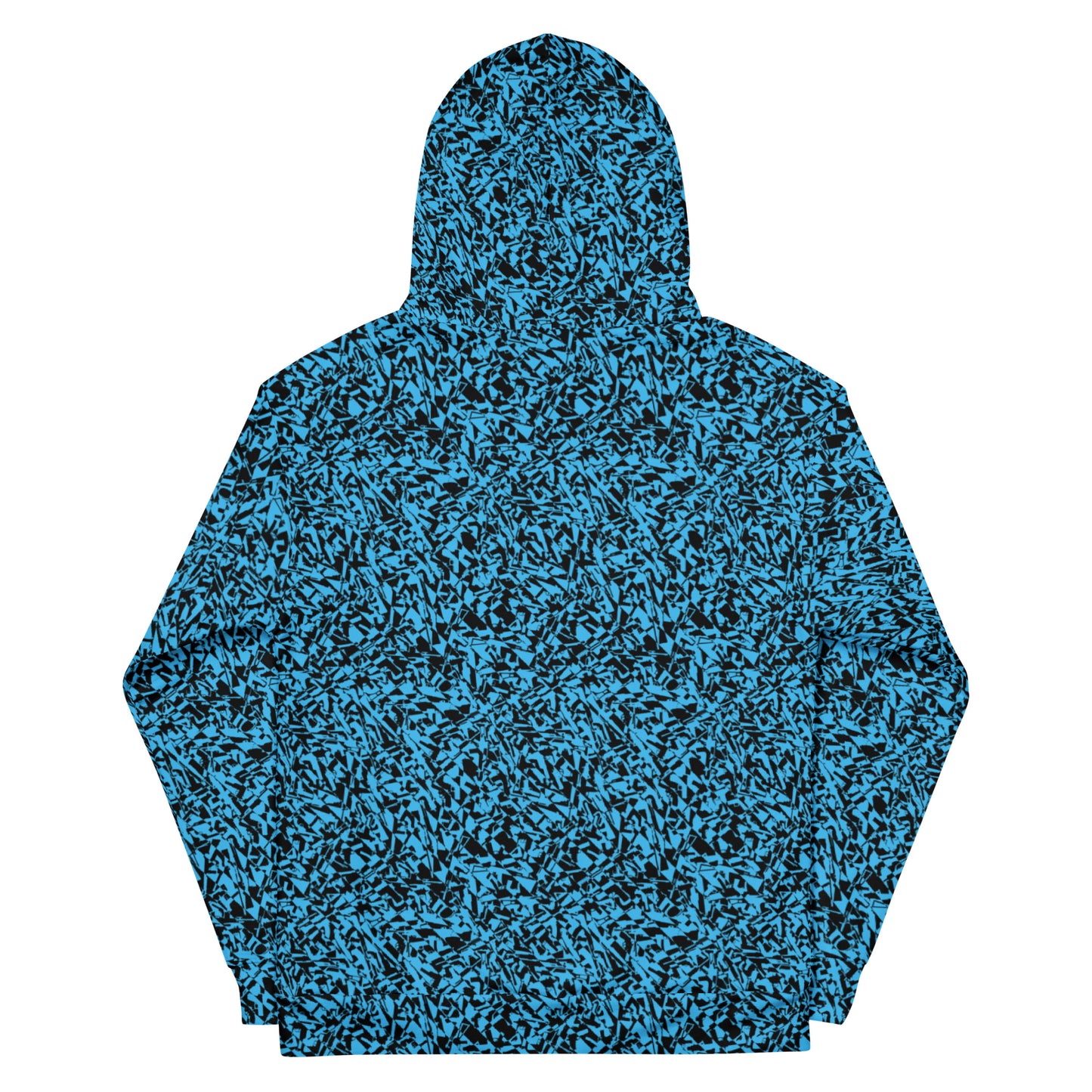 GUGstatic unisex Hoodie (Black and deep sky blue)