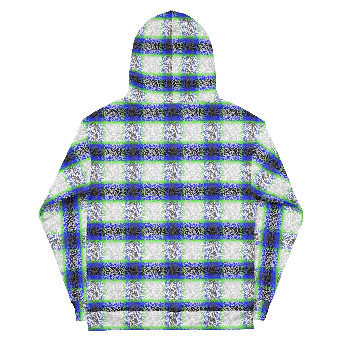 GUGstatic Plaid Hoodie