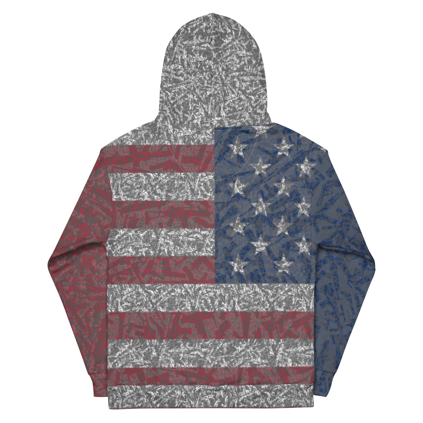 American GUGsmoke Flag Hoodie