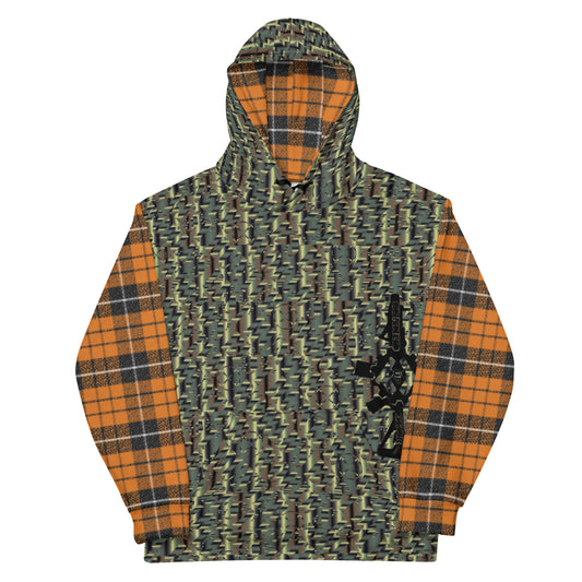 WORLD'S BEST HUNTER Camo and plaid Hoodie