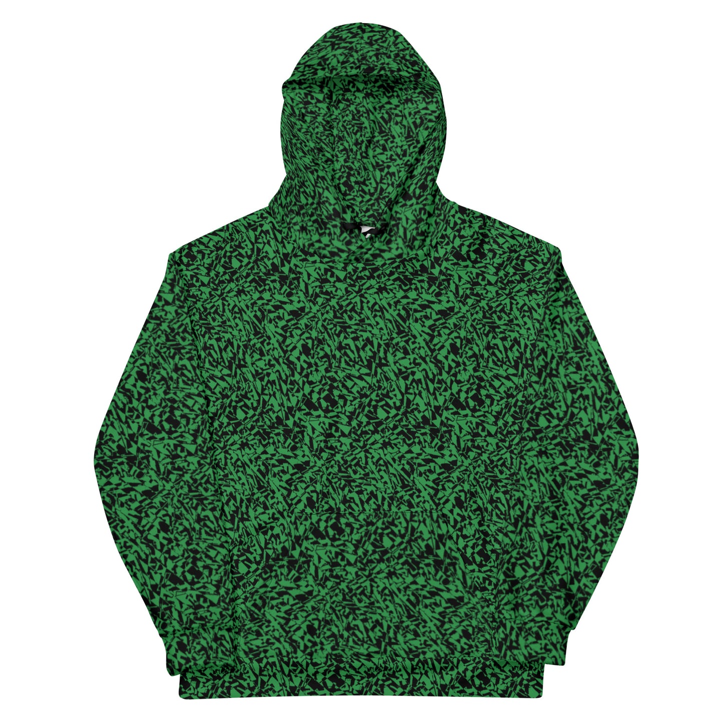 GUGstatic Hoodie (Black and Sea Green)