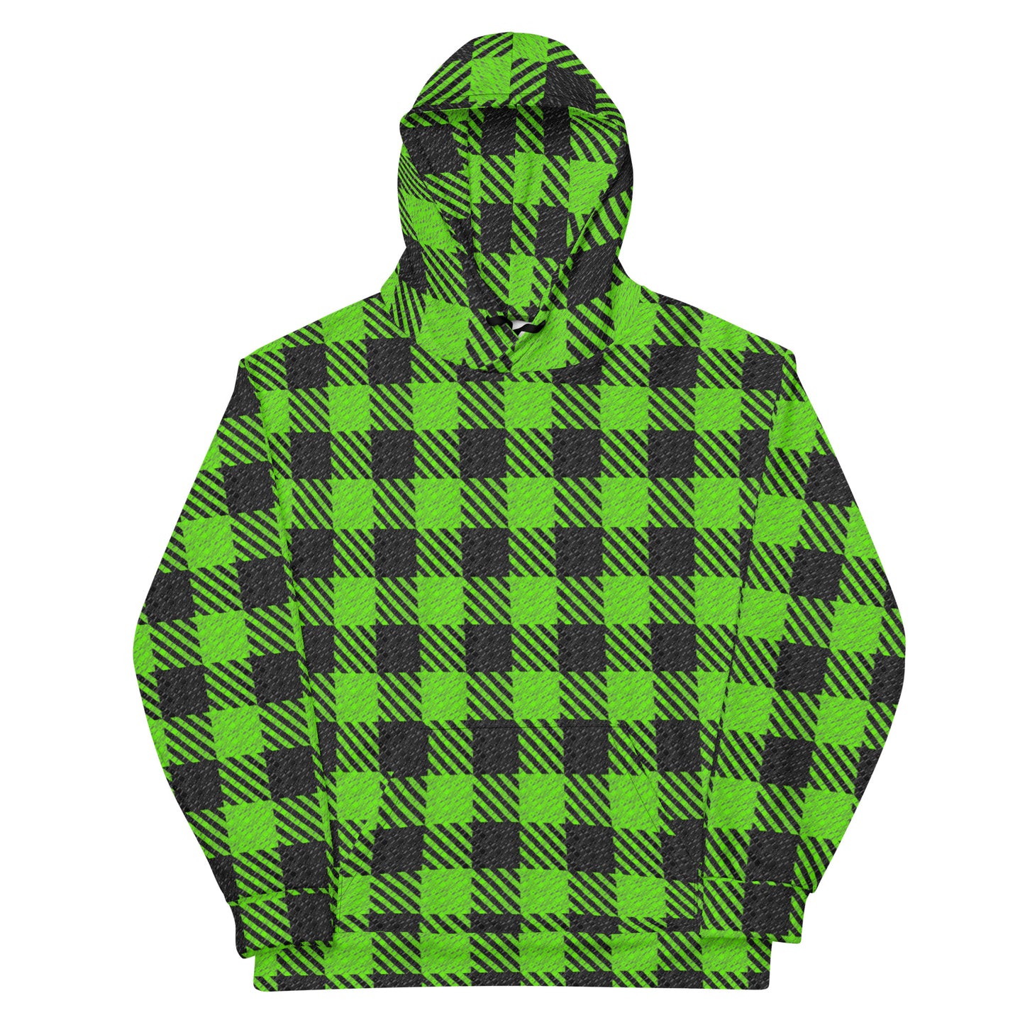 FJB PLAID (GREEN) Hoodie