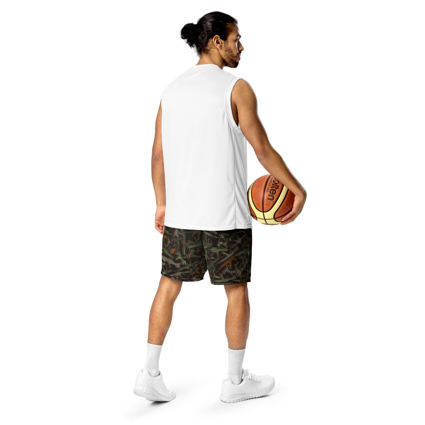 GUGmo camo Unisex mesh shorts