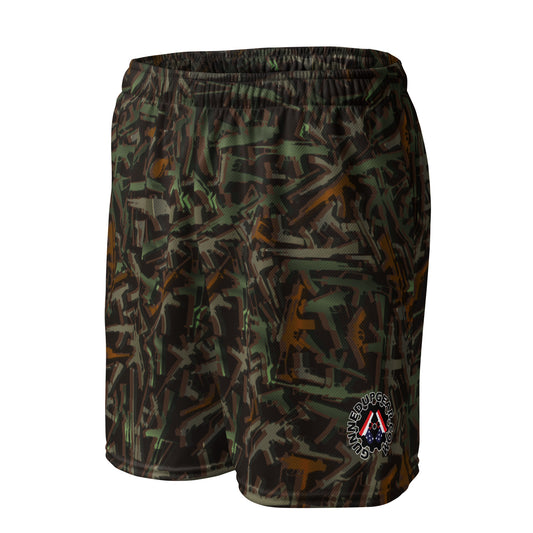 GUGmo camo Unisex mesh shorts