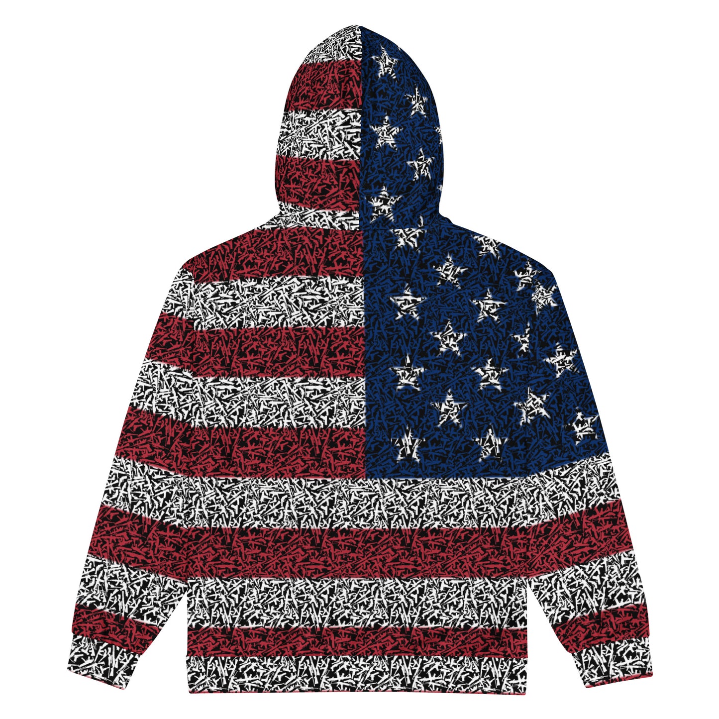 American GUGflag Unisex zip hoodie