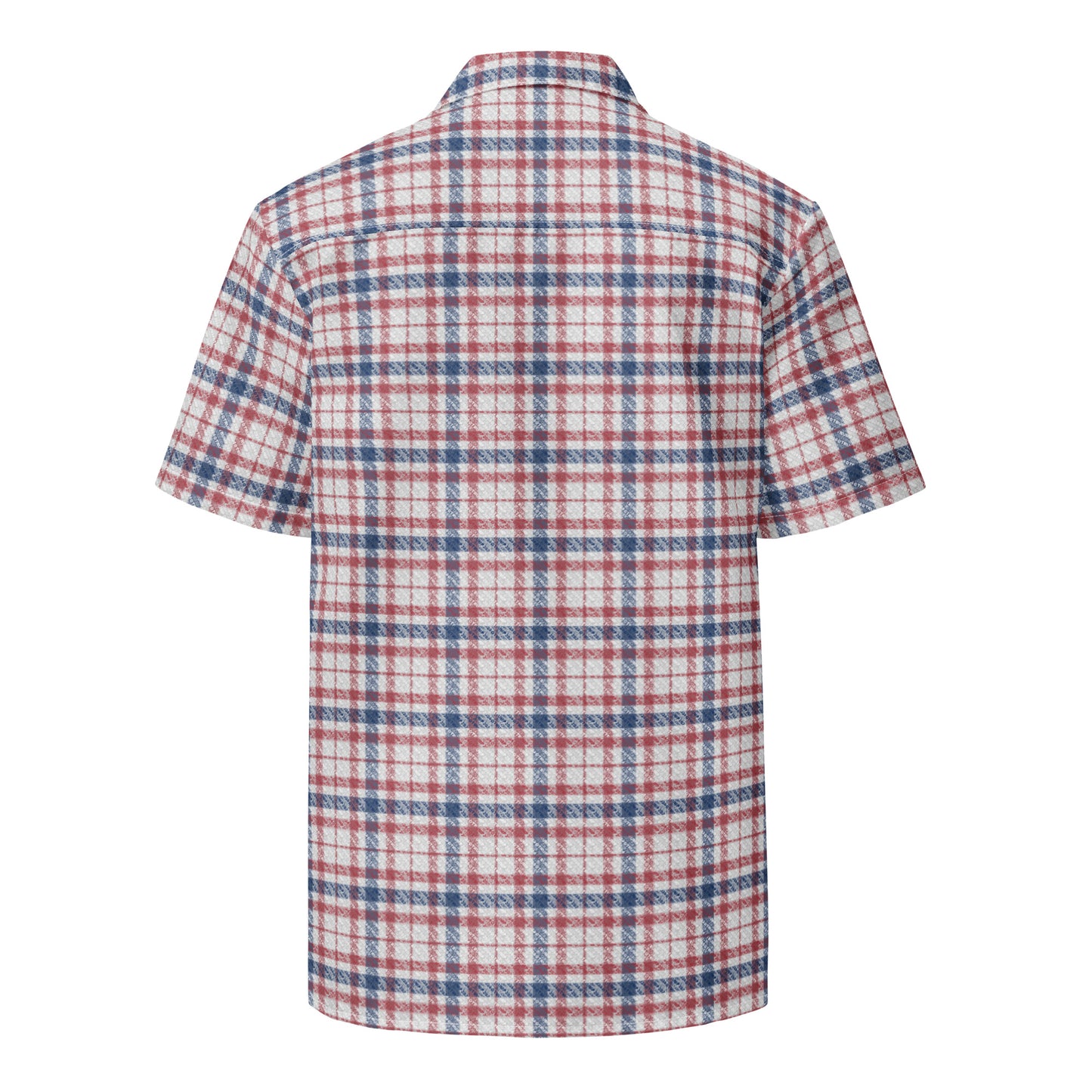 TRUMP 2024 MAKE AMERICA GREAT AGAIN Plaid button shirt