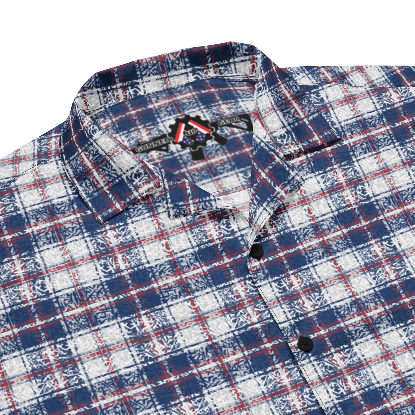 GUGplaid Unisex button shirt