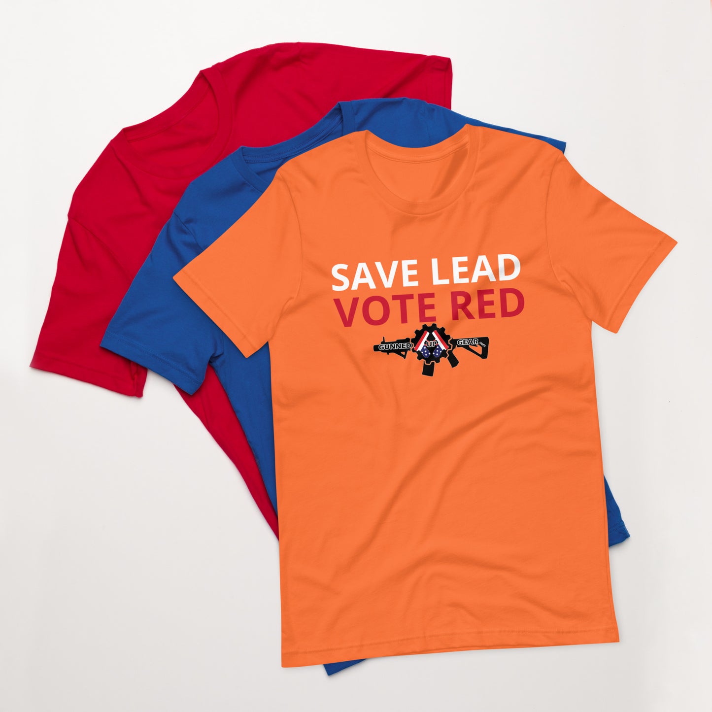 SAVE LEAD VOTE RED Unisex t-shirt XS-Lg