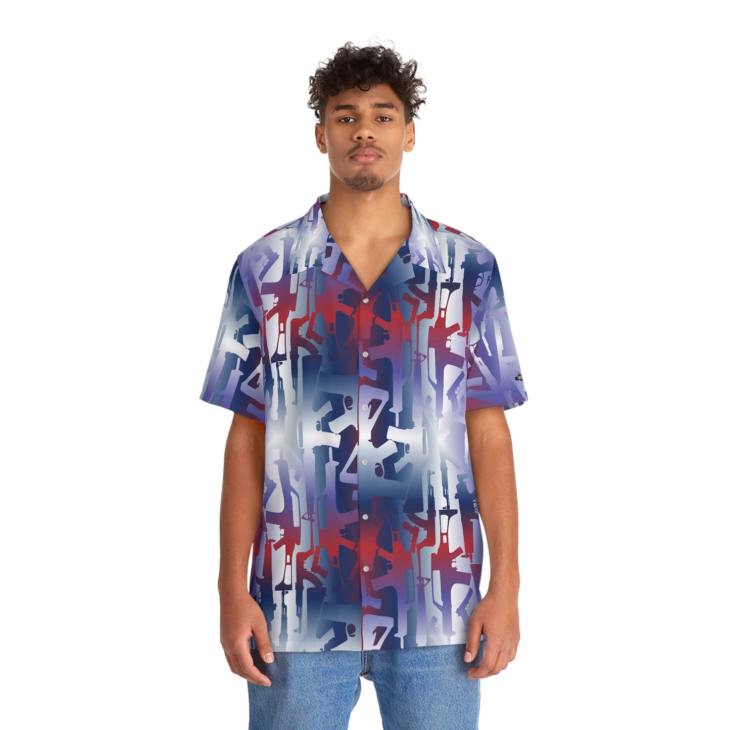 American Gunrise Men's Hawaiian Shirt