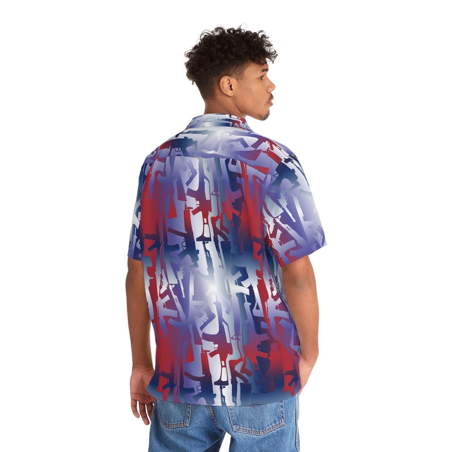 American Gunrise Men's Hawaiian Shirt