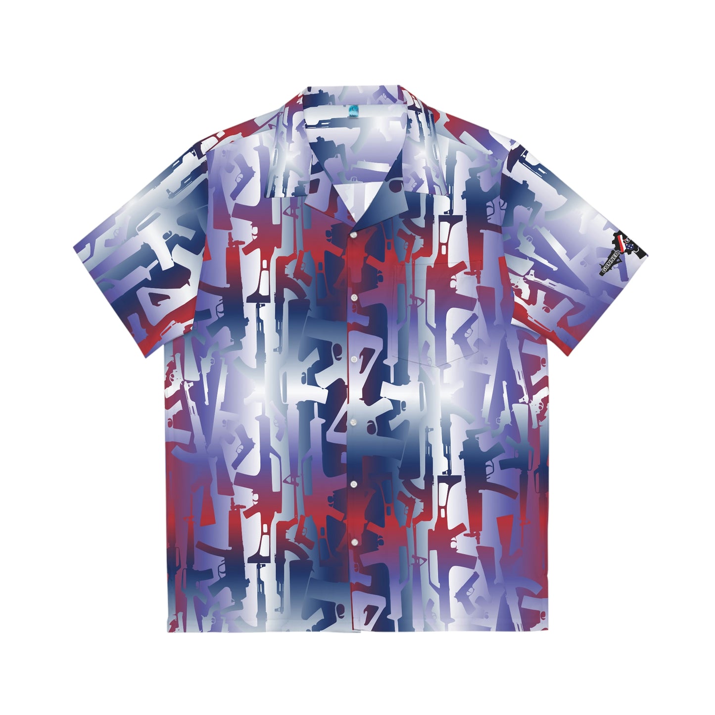 American Gunrise Men's Hawaiian Shirt